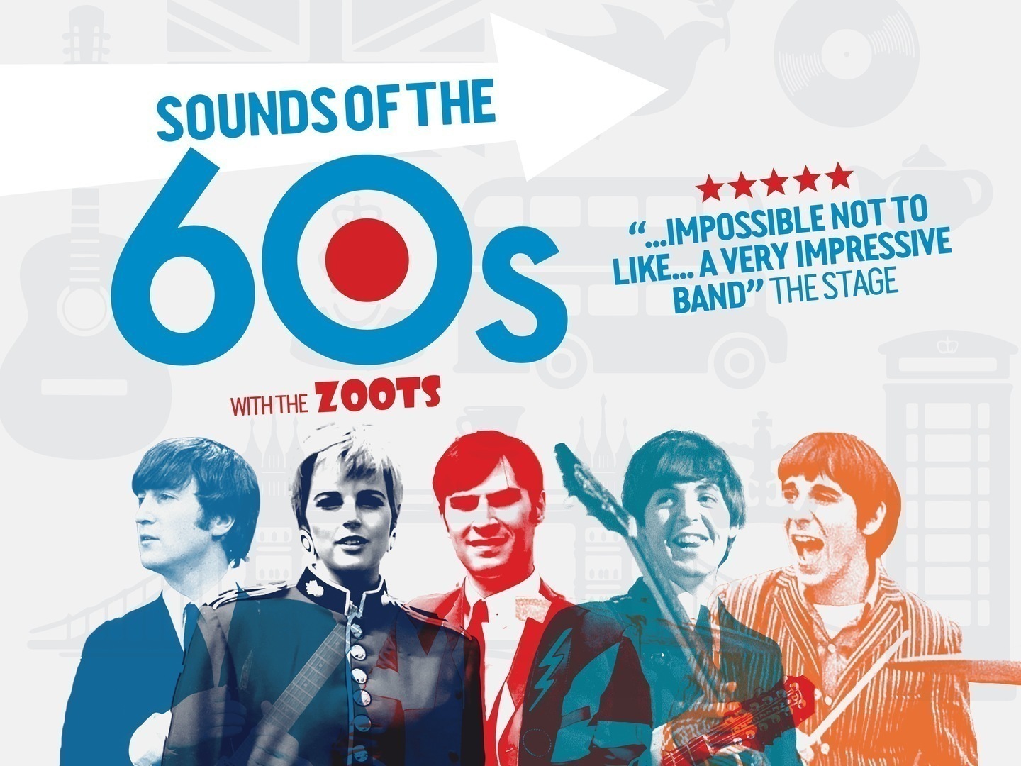 Sounds of the 60s at Cheltenham Playhouse 17th  October 2026 with The Zoots — event image